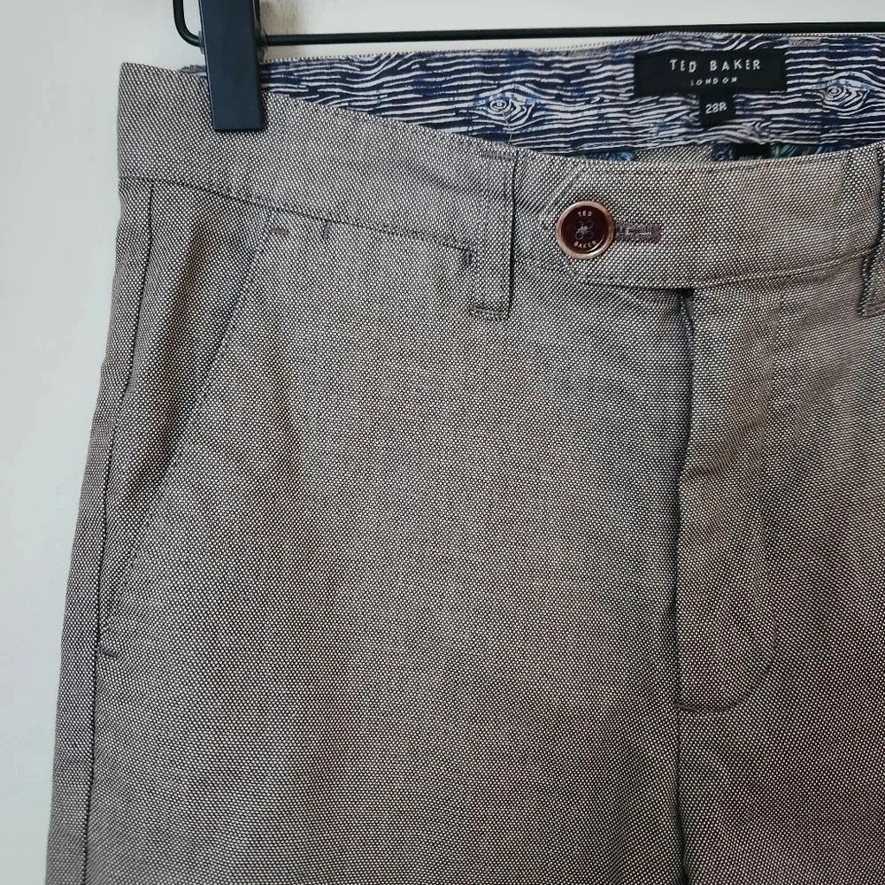 Ted Baker London | Mini Design Slim Fit Trouser Pants - Size 28R